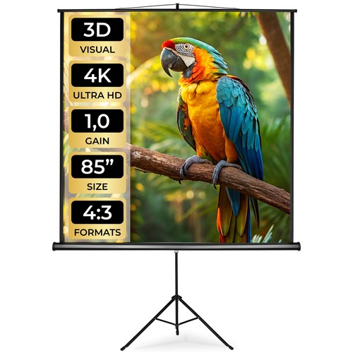 Beamer leinwand mit - leinwand, stativ