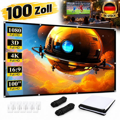100 zoll beamer - 100, leinwand