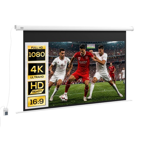 Beamer leinwand elektrisch 266 - beamer-leinwand,